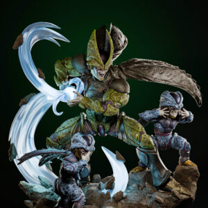 Cell Dragon Ball Z - ZEZ Statue
