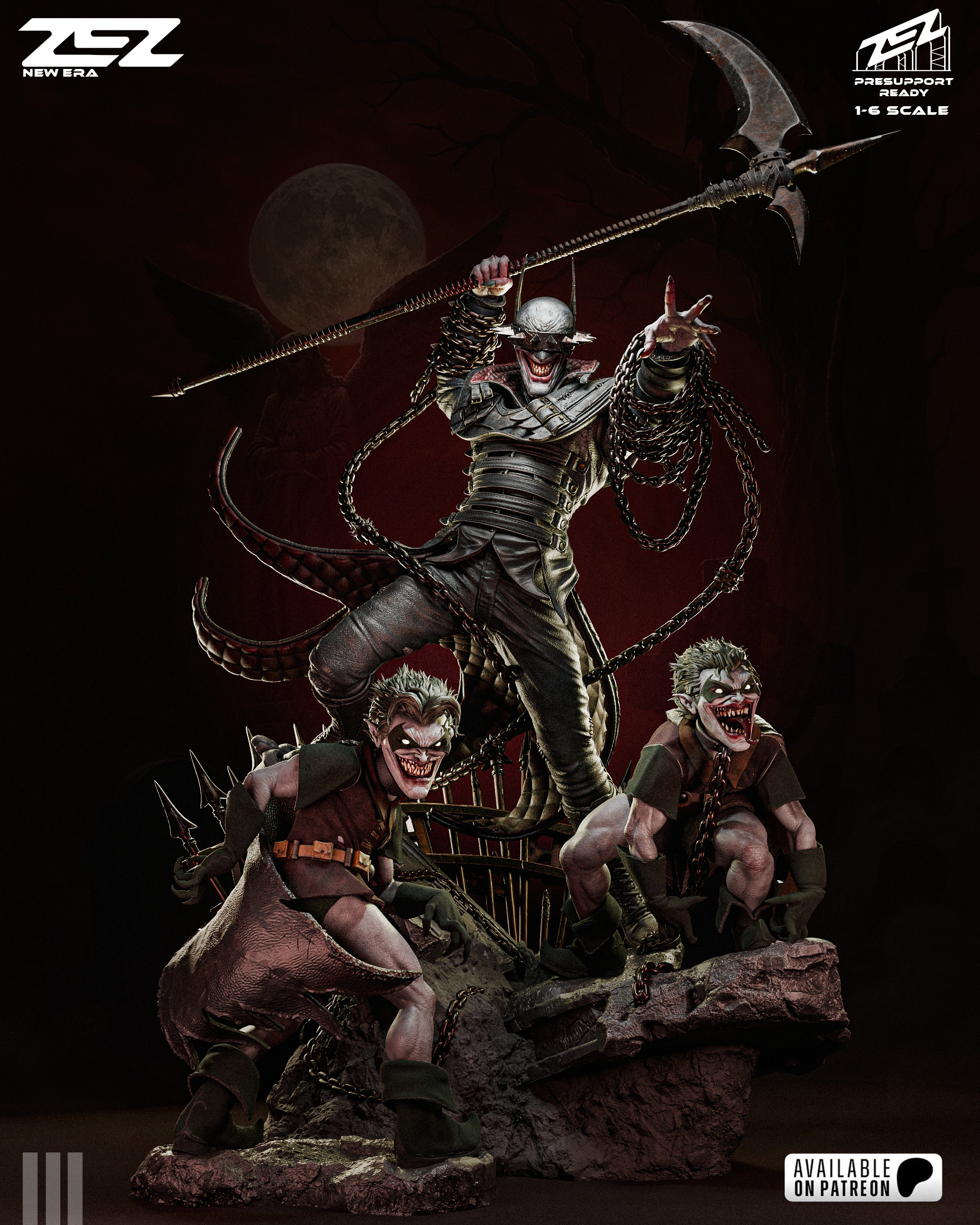 Batman Who Laughs ZEZ Statue