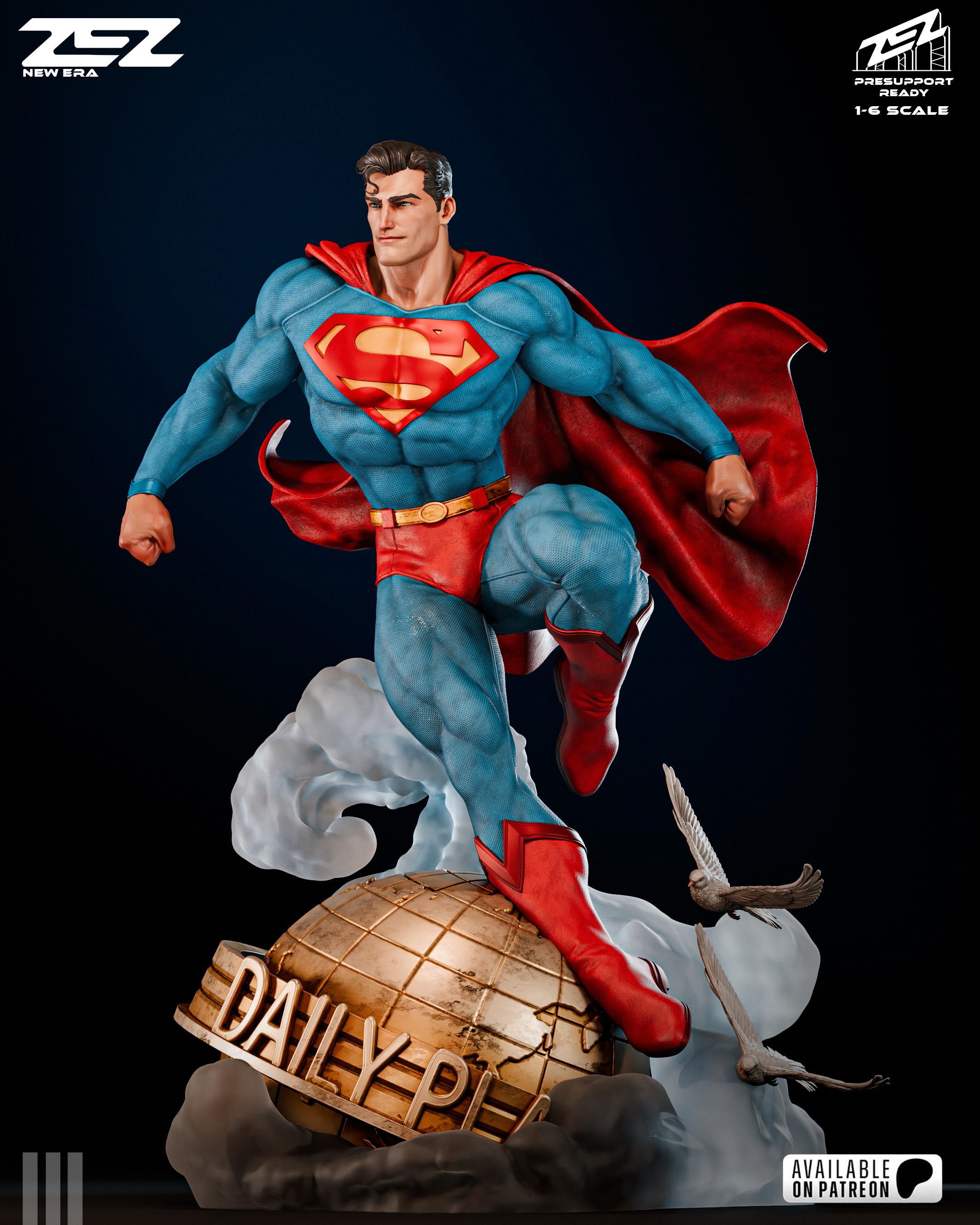 Superman 2025 ZEZ Statue