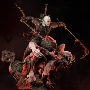 Geralt Witcher ZEZ Statue