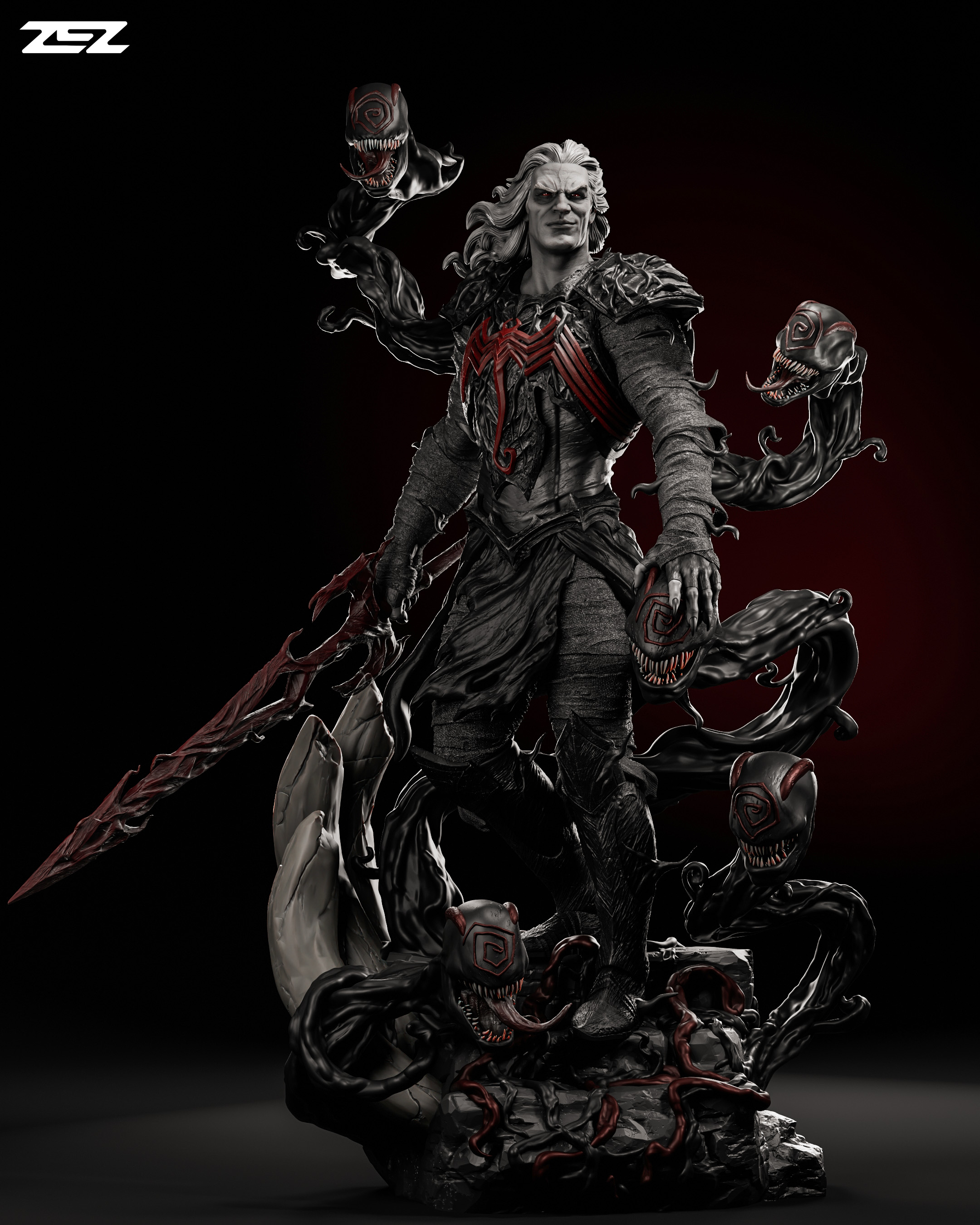 Knull ZEZ Statue